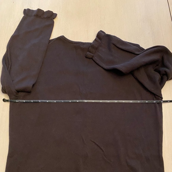 NEW, Sundance, Floral Embroidered Cardigan, Button-up, Black - Picture 7 of 8